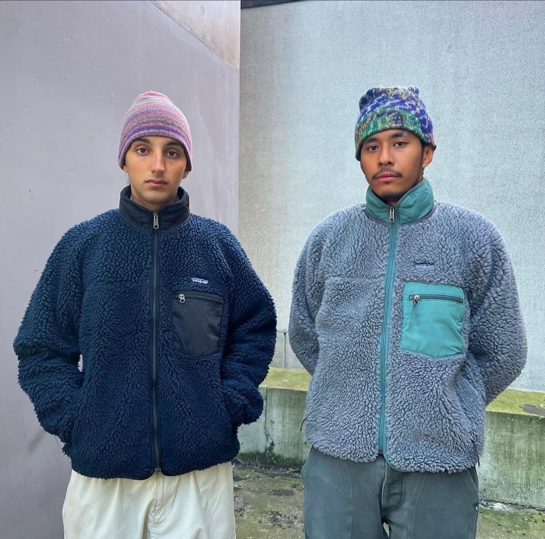 [L] 빈티지 파타고니아 딥파일 딥블루 상품이미지1