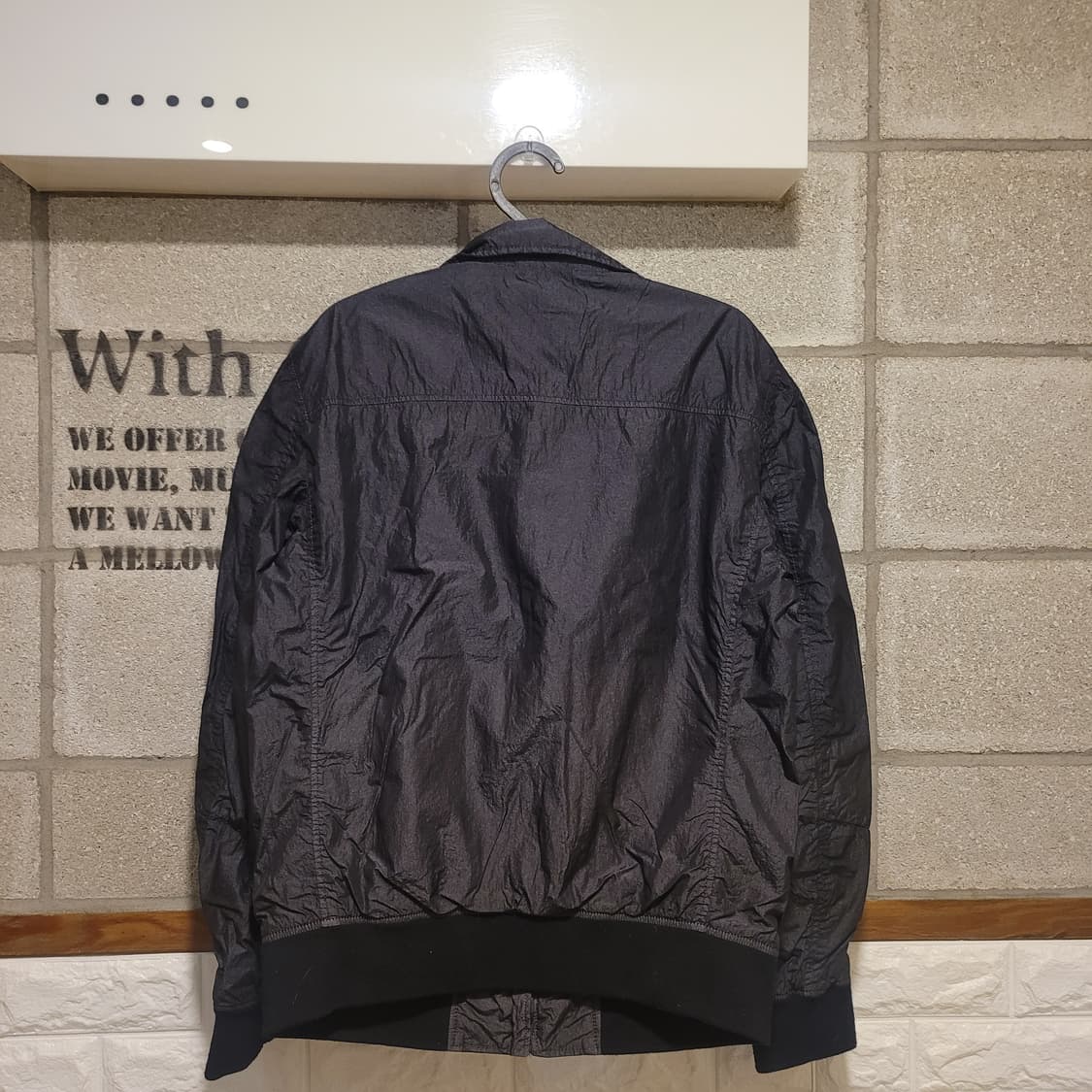 I.M.Z 인터메조 나일론 봄버 자켓 100 상품이미지2