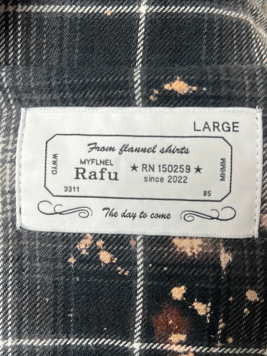 Rafu 미야기히데타카 블리치 셔츠 L 상품이미지6
