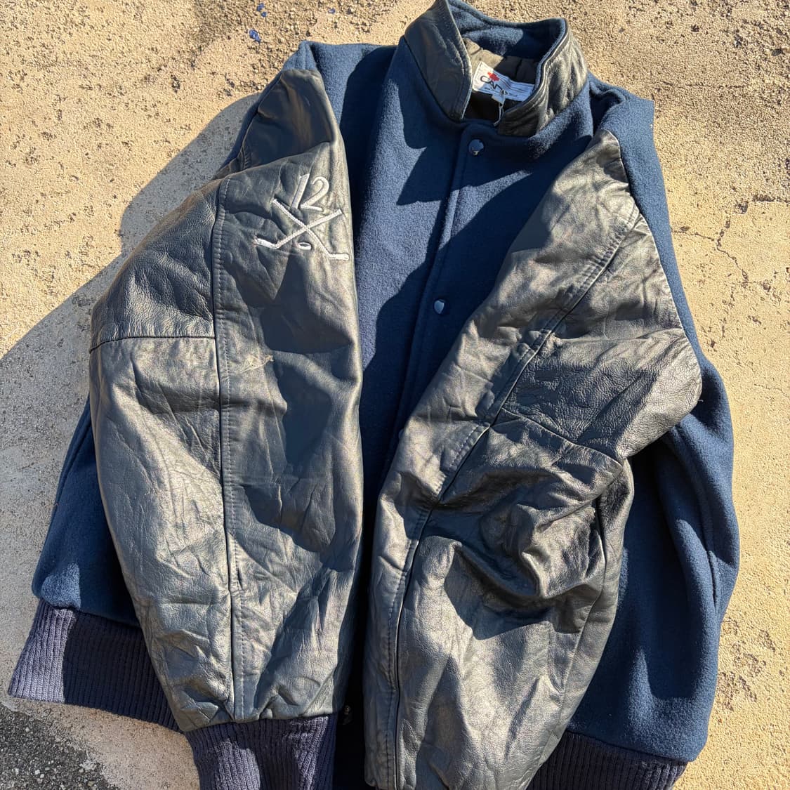 90s CANADA Lakers 빈티지 울 바시티 자켓 L 상품이미지7