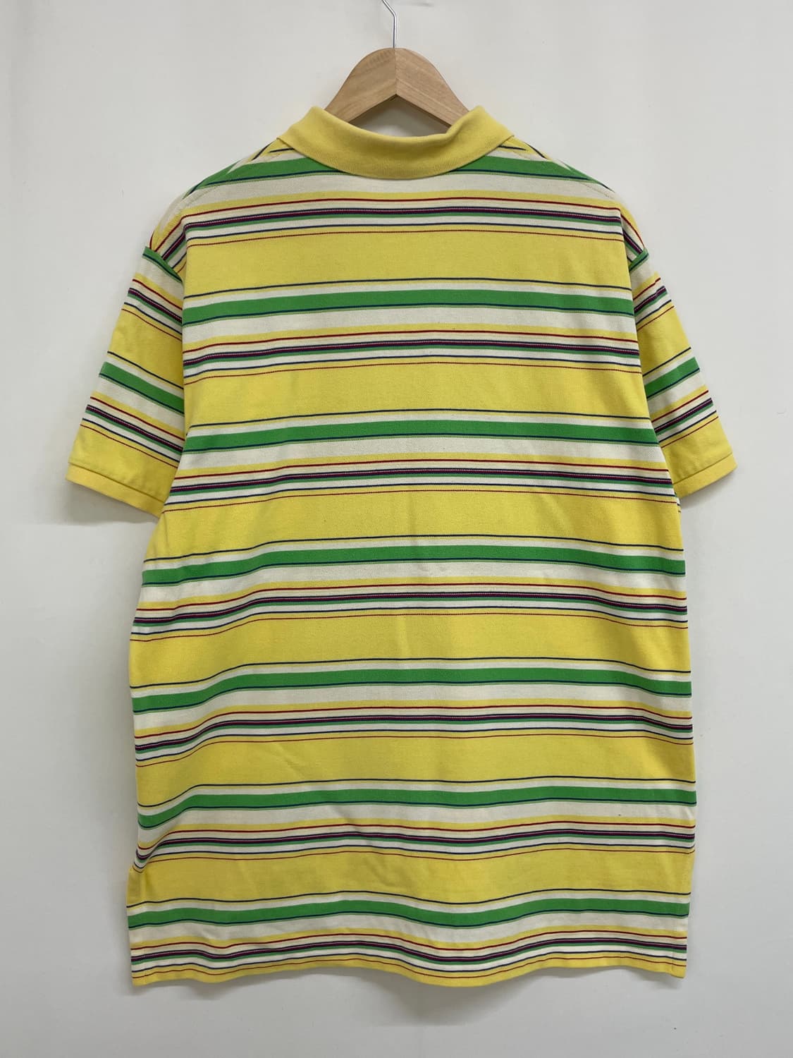 [폴로] 옐로우 스트라이프 반팔 PK티 상품이미지2