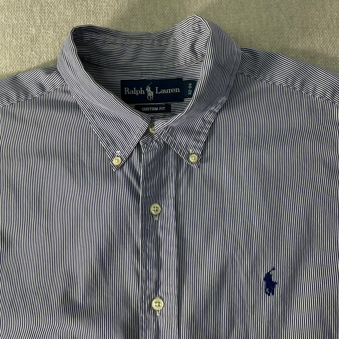 100 폴로랄프로렌 스트라이프 코튼 셔츠 상품이미지2