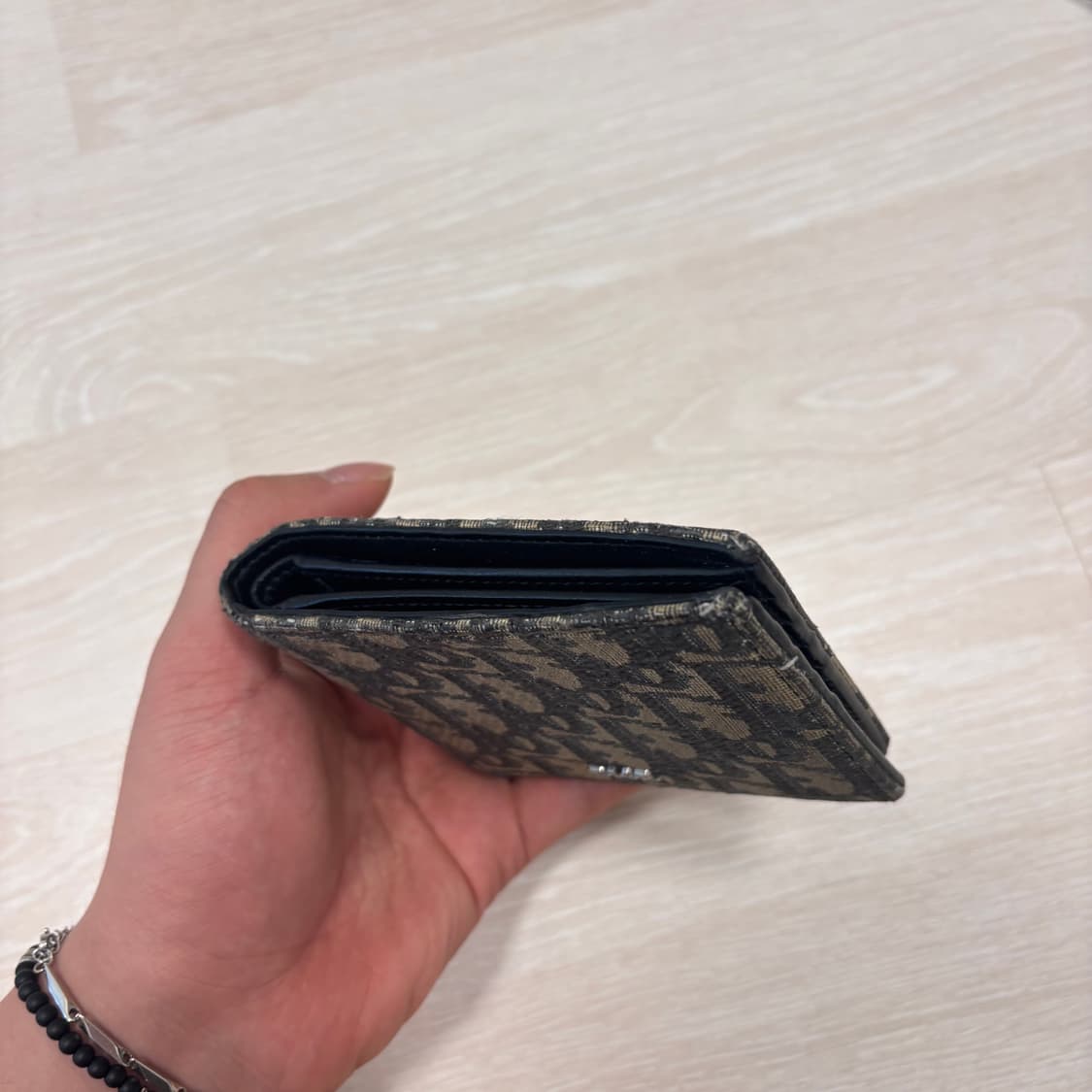 디올 오블리크 반지갑 풀구성 영수증 포함 상품이미지10