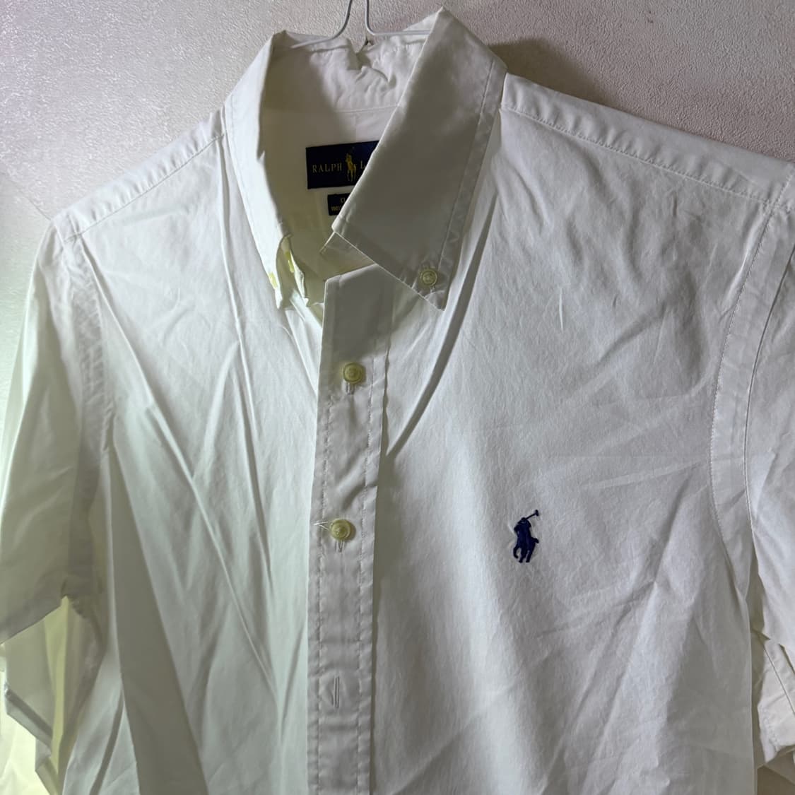 폴로 랄프로렌 기본 드레스셔츠 하절기  클레식핏 S (100정도) 상품이미지1