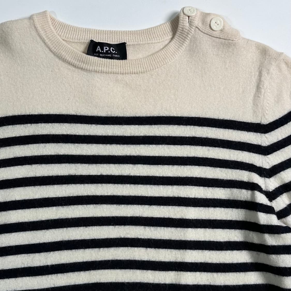 APC 아페쎄 스트라이프 울 니트  상품이미지4
