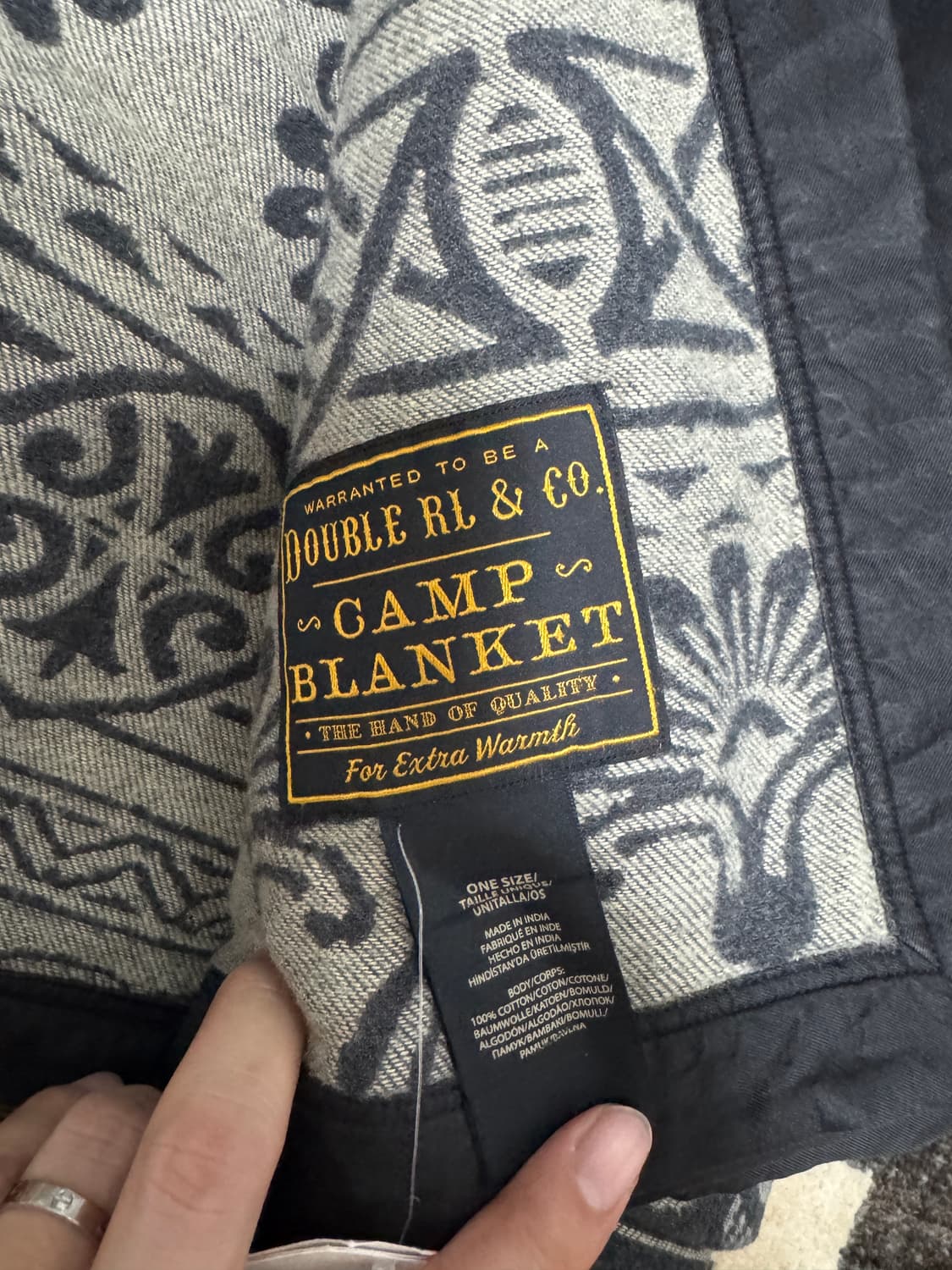 RRL 더블알엘 블랭킷 러그 새제품 상품이미지5