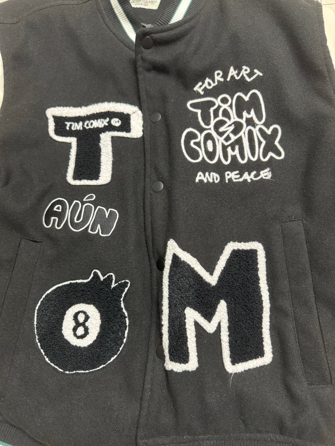 팀코믹스 바시티 자켓 상품이미지1