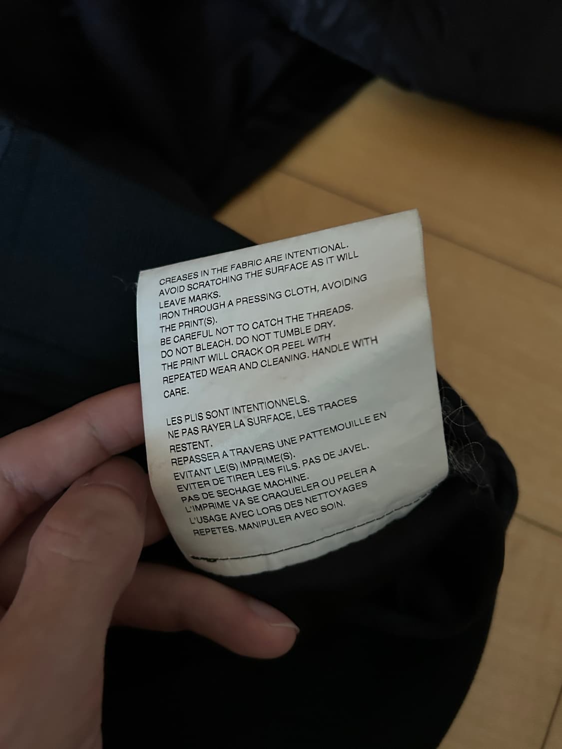 꼼데가르송 스태프 블루종 상품이미지8