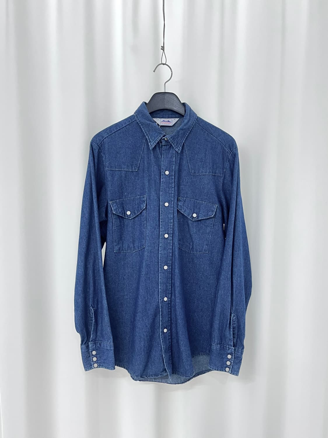 80's DAKOTA western denim shirt 상품이미지1
