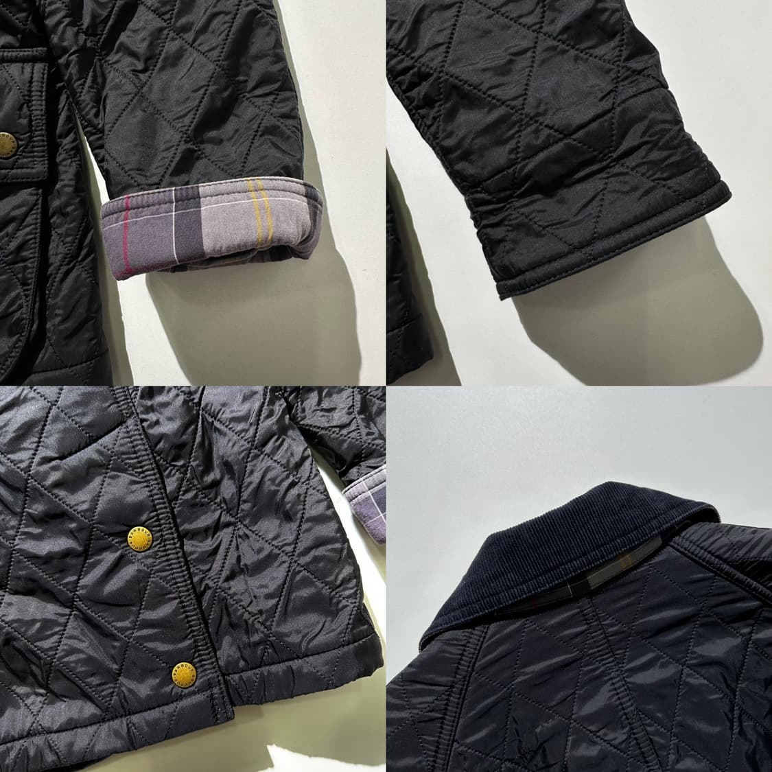 바버 비드넬 폴라퀼팅 자켓 상품이미지9