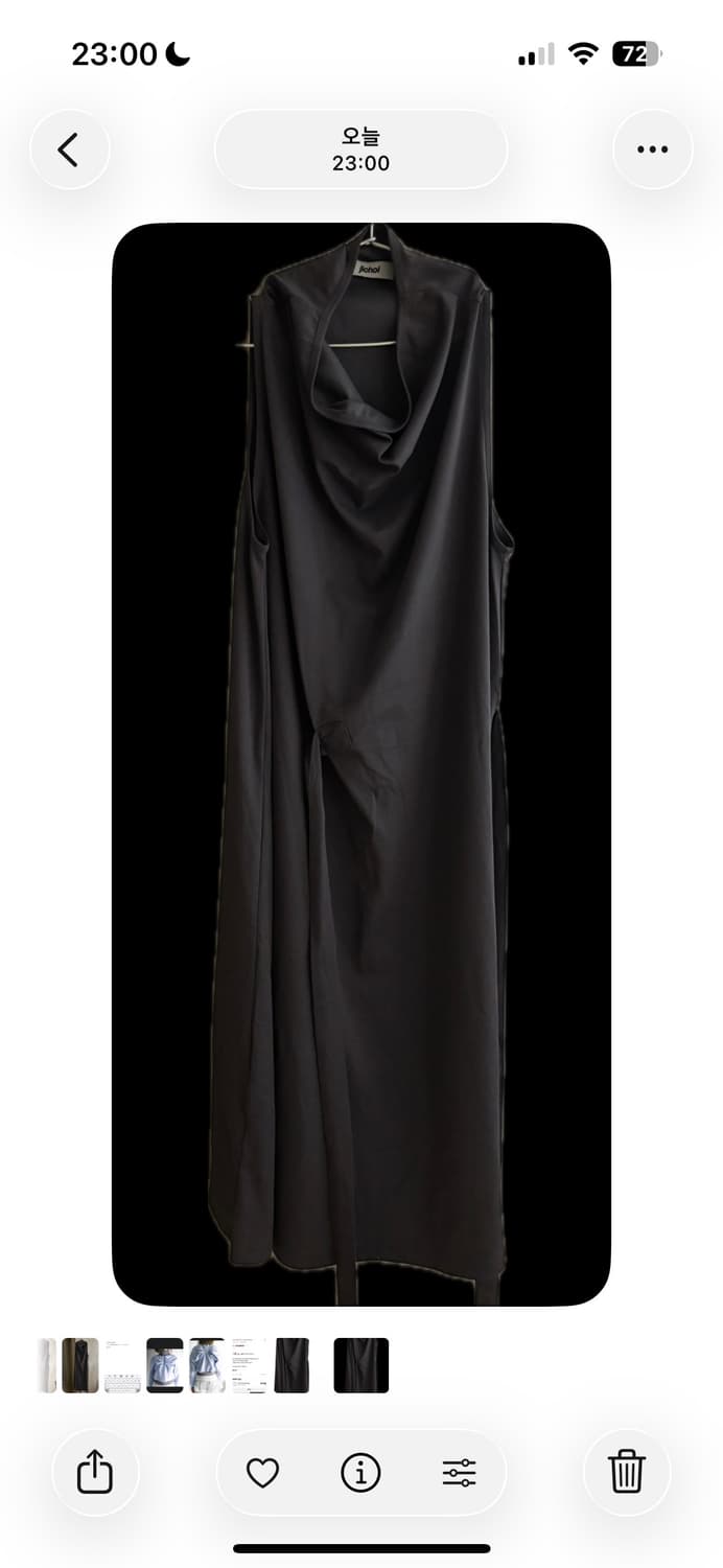 지초이 jichoi 터틀넥 드레스 상품이미지1