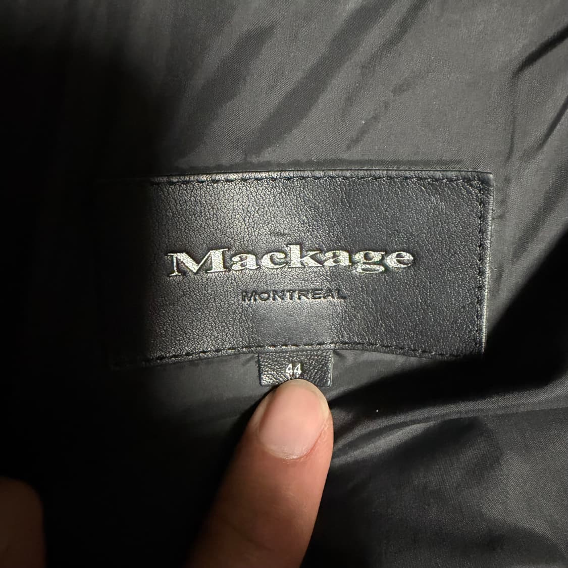 [정품] 맥케이지 에드워드 남성패딩 44 상품이미지3