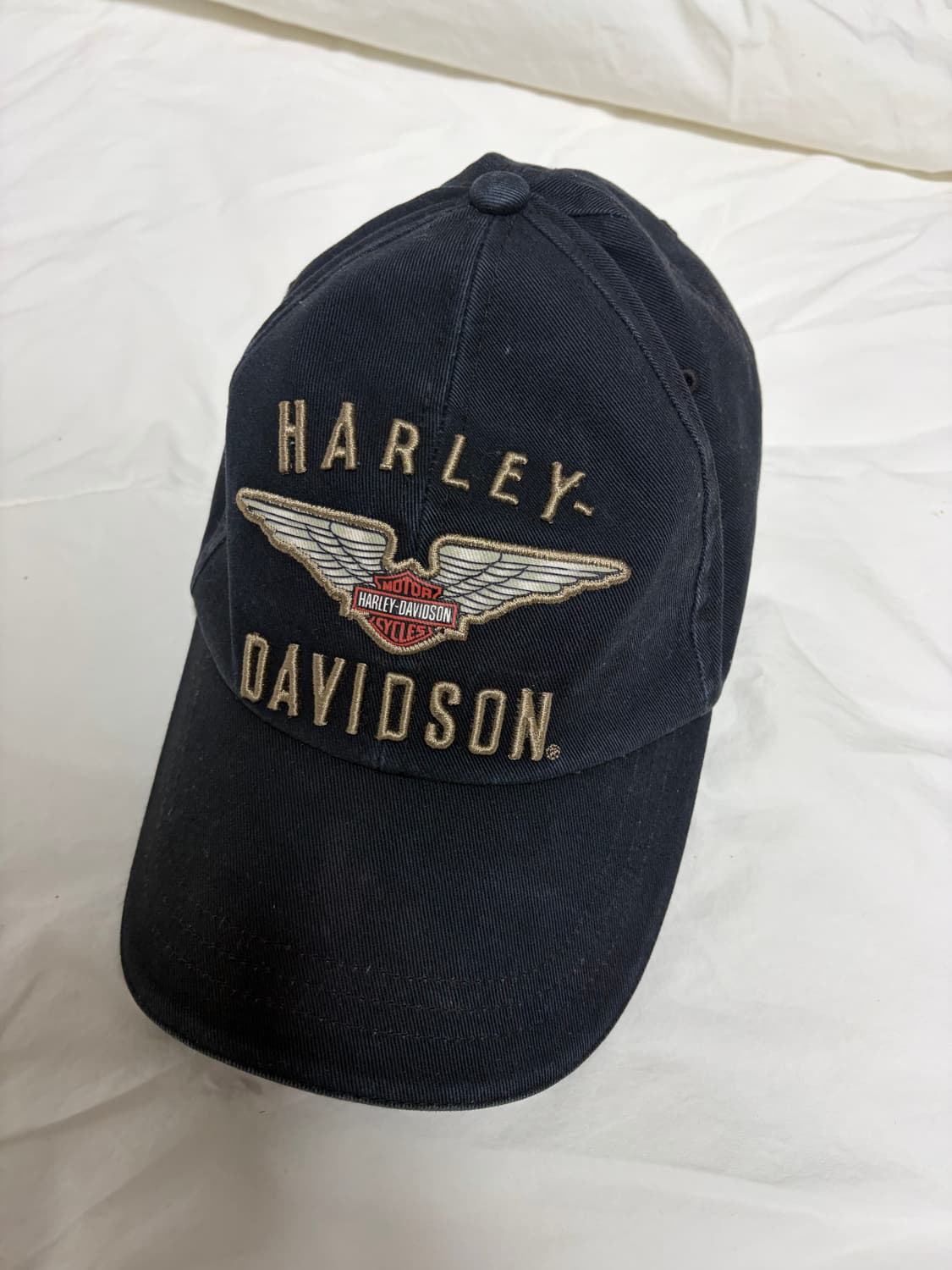 할리데이비슨 블랙 볼캡 size one 상품이미지1