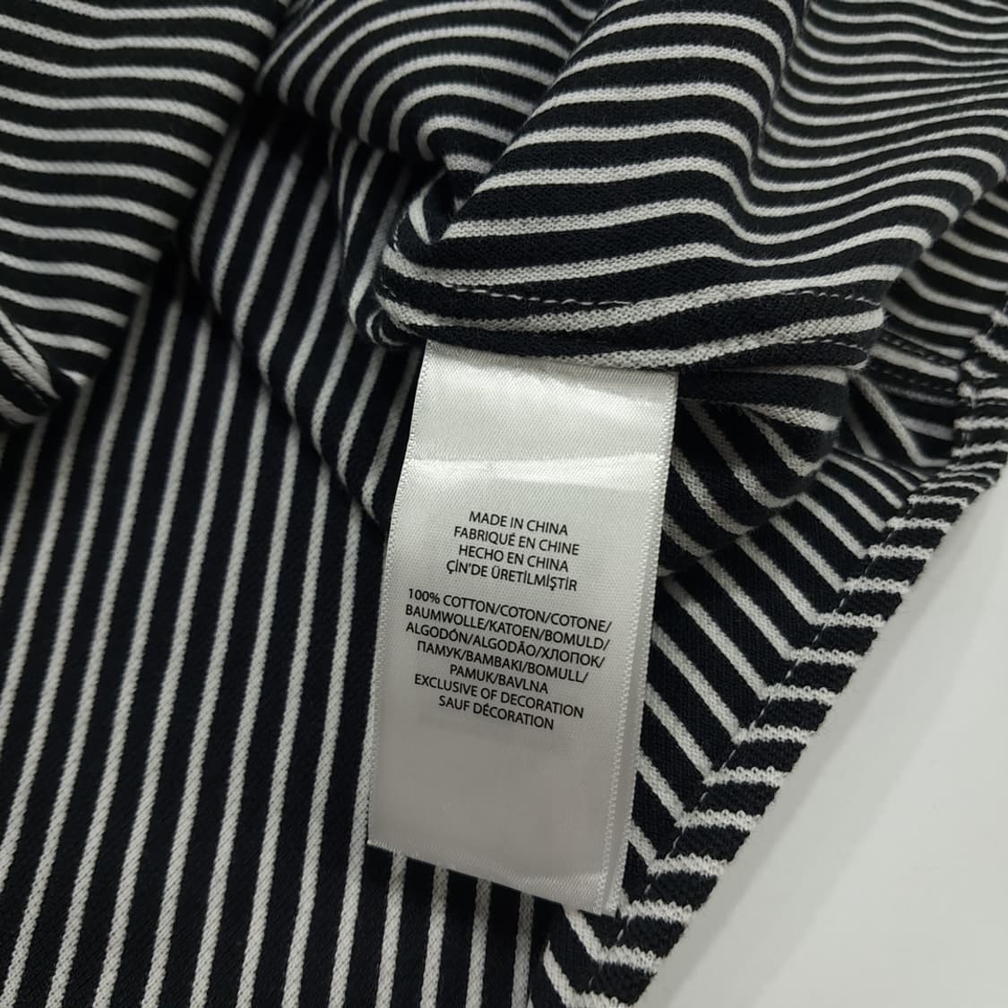 CN371W XL 폴로 랄프로렌 모던 스트라이프 니트 옥스포드 긴팔 셔츠 상품이미지6