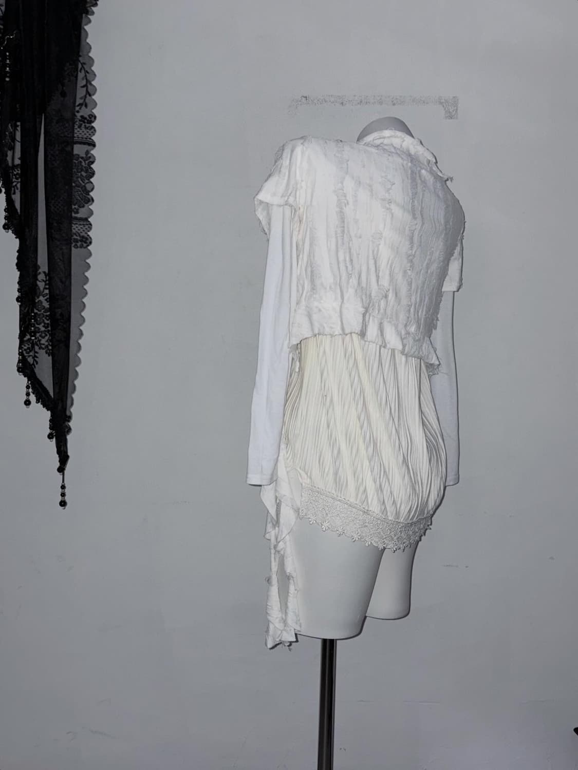 페어리그런지 3pcs 드레이프 대미징 천사깔 상품이미지4