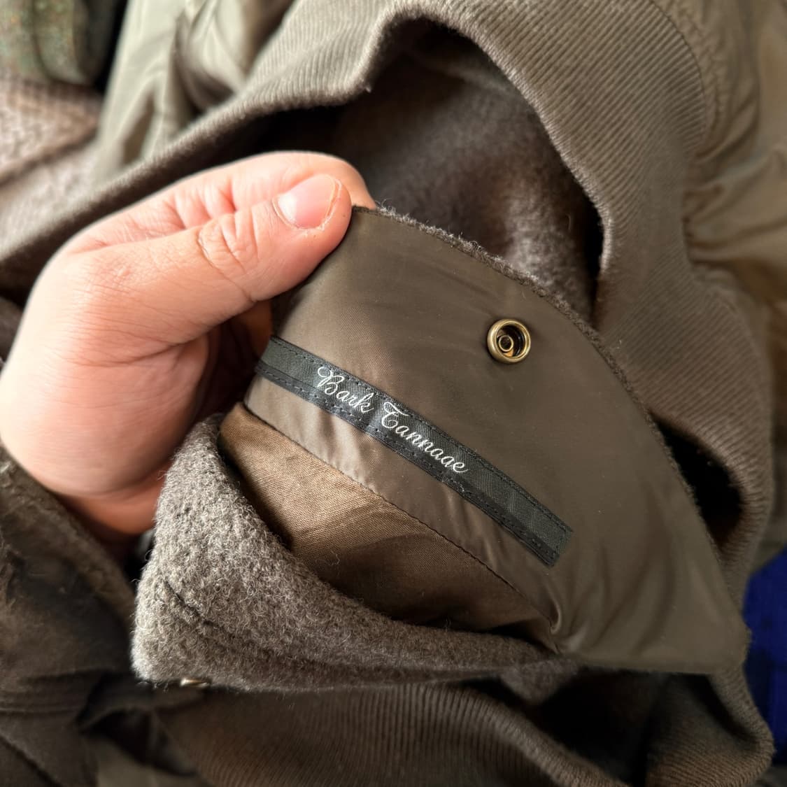 BARK TANNAGE 나노 유니버스 N2B 리버서블 밀리터리 자켓 상품이미지10