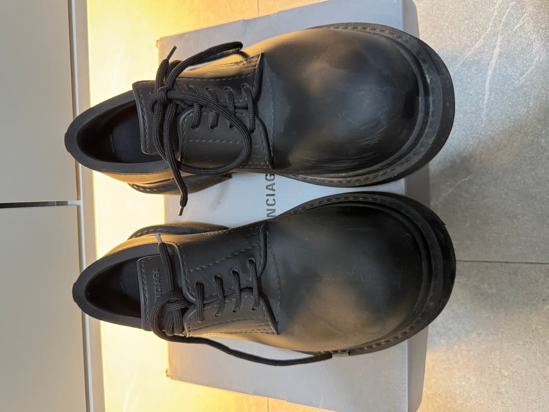 발렌시아가 스테로이드 더비 블랙 41 상품이미지4