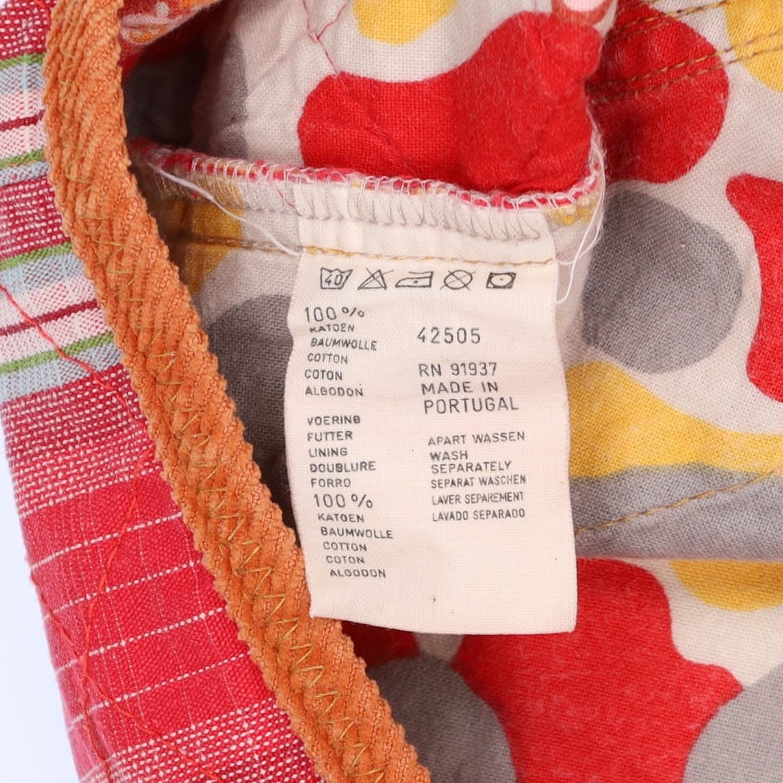 [S] 오일릴리 코듀로이 플로럴 디테일 초어 퀄팅 자켓 N7086 상품이미지6