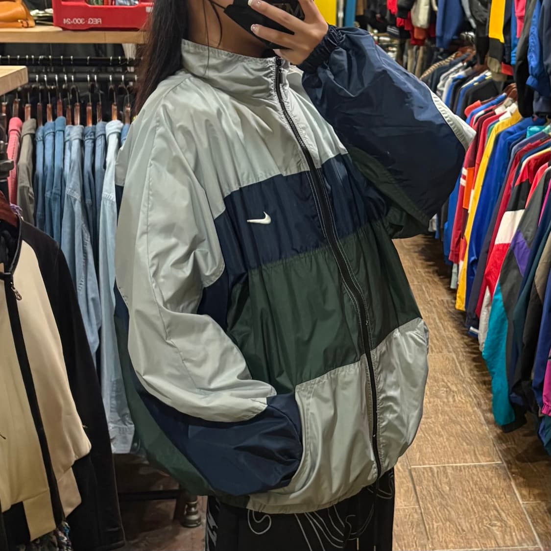[HI] nike 바람막이 그레이 상품이미지4