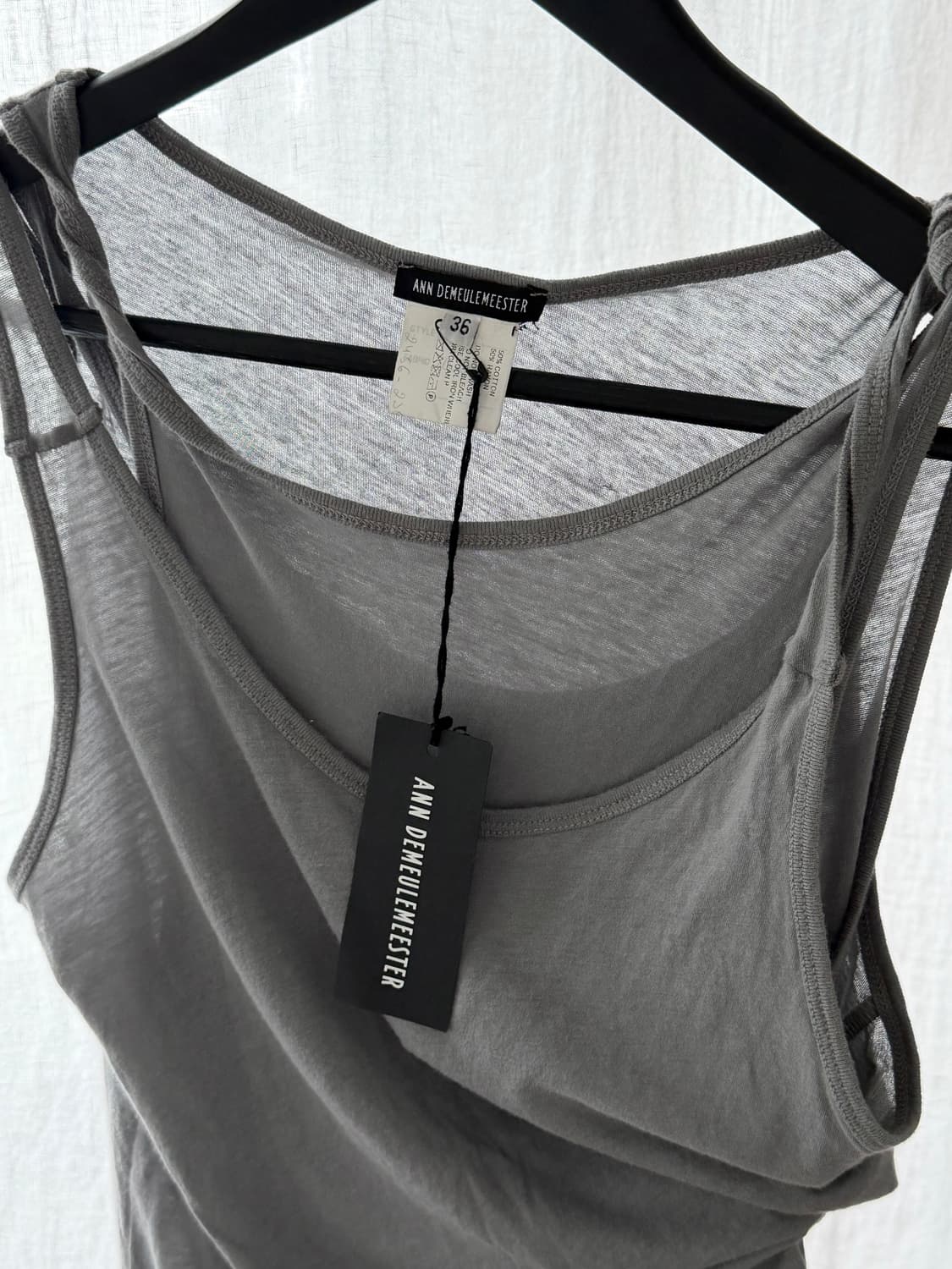 ann demeulemeester twist sleeveless 상품이미지3