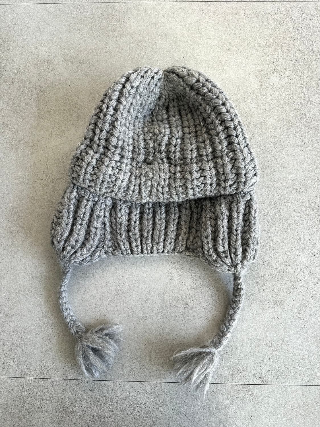 키지마 타카유키 이어플랩 니트 울 비니 상품이미지6