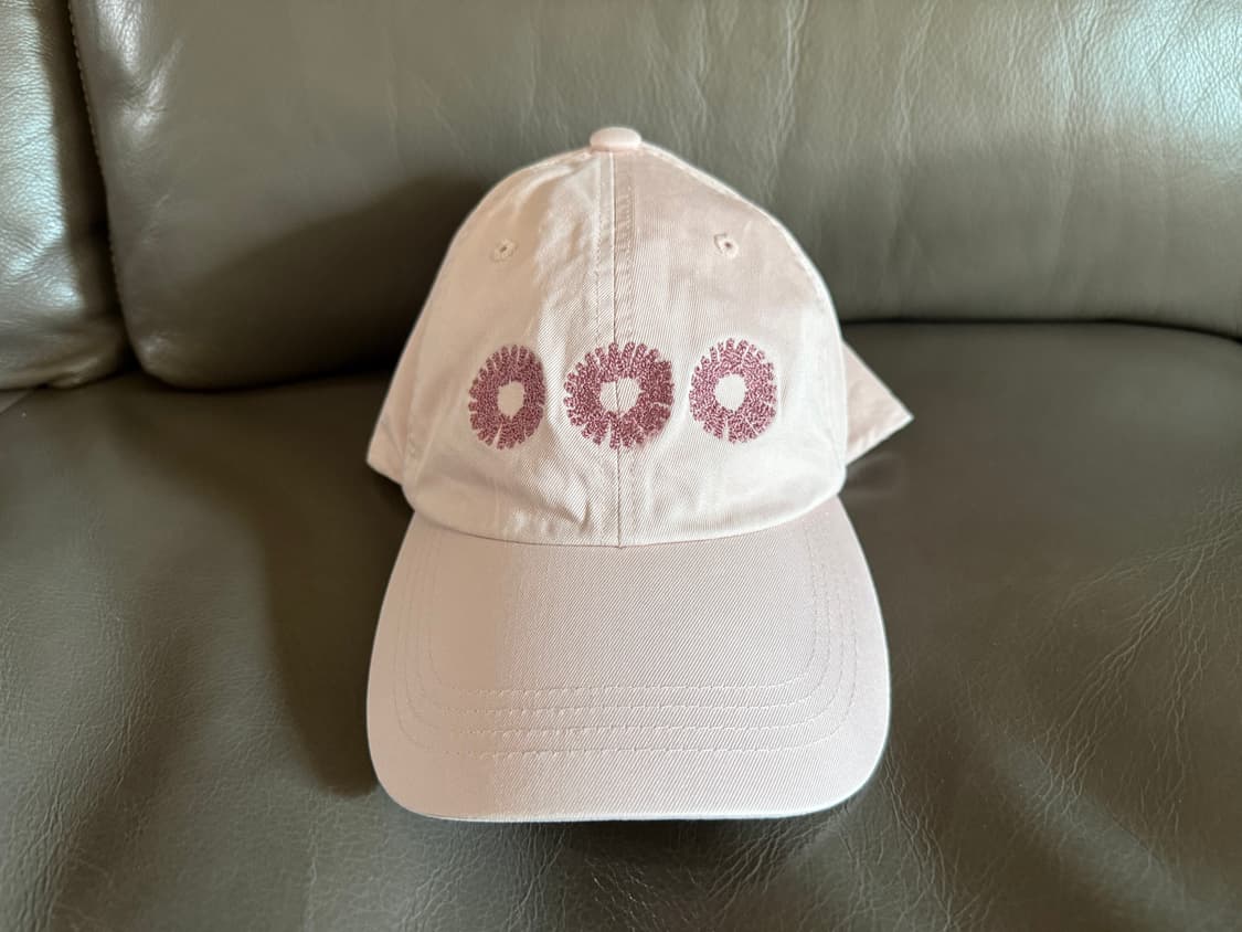 999휴머니티 로고 아카이브 캡 베이비 핑크 상품이미지1