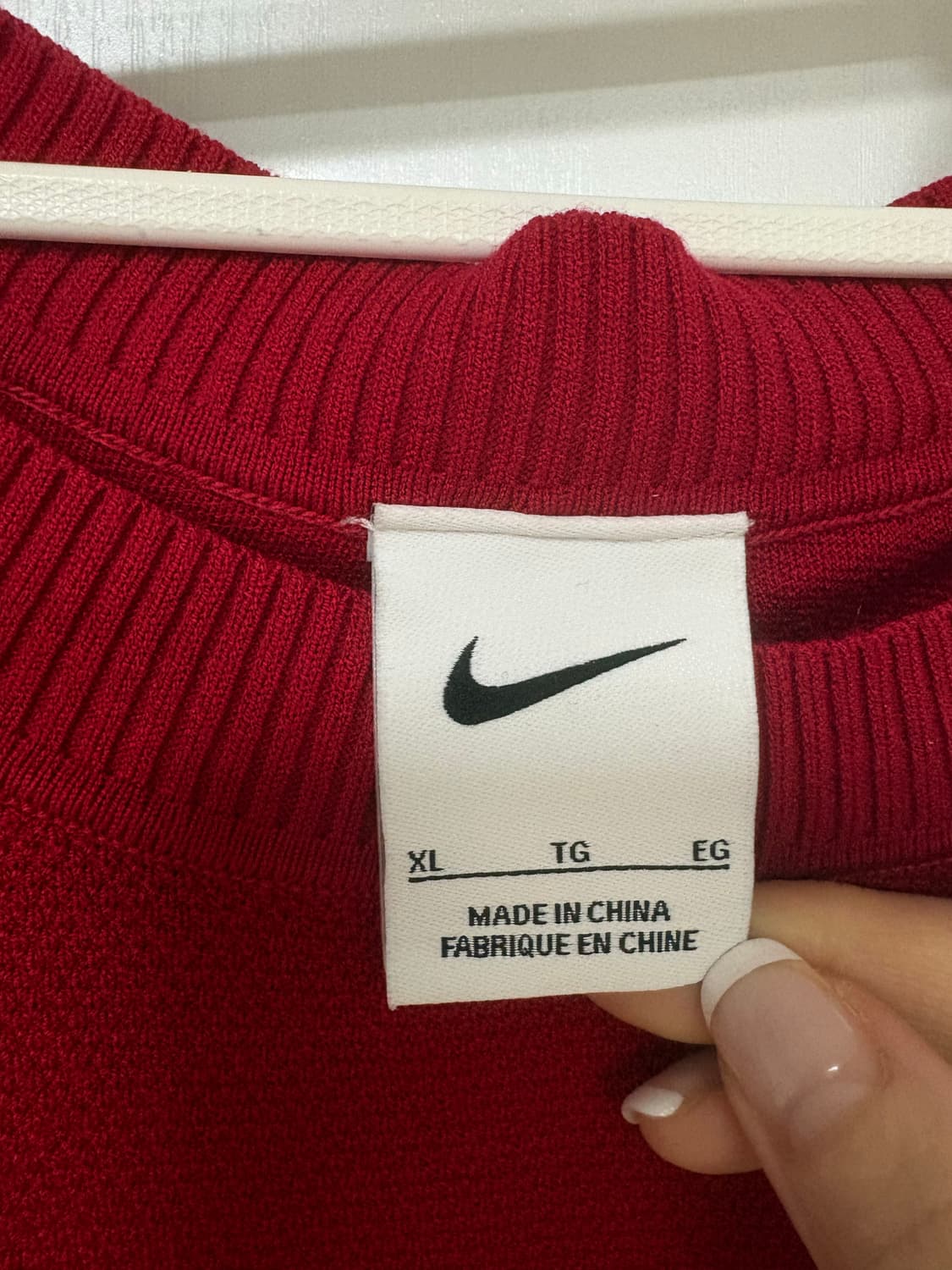 나이키 타이거 우즈 골프 니트 XL 상품이미지4