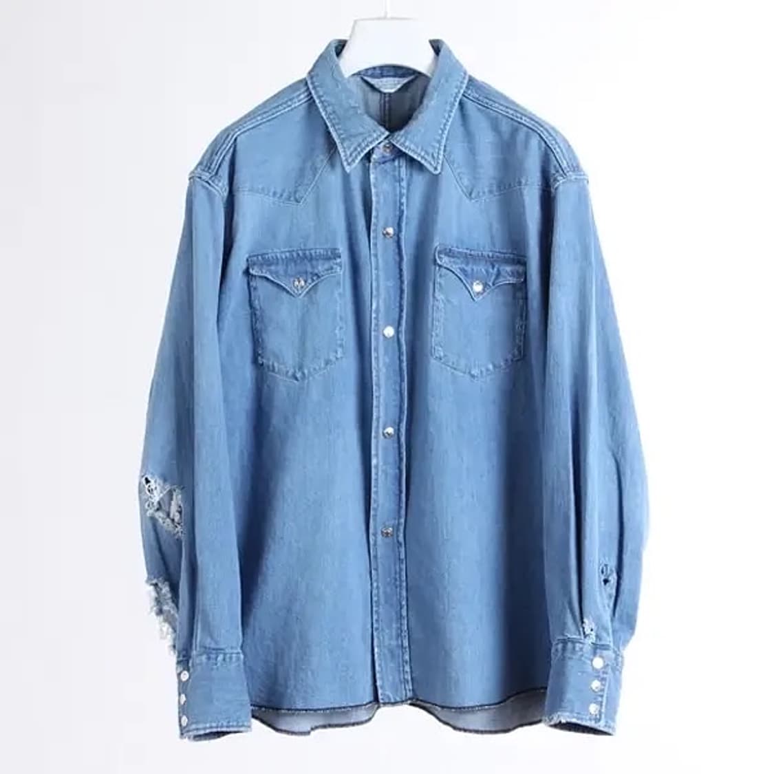 언유즈드 웨스턴 데미지 셔츠 상품이미지9