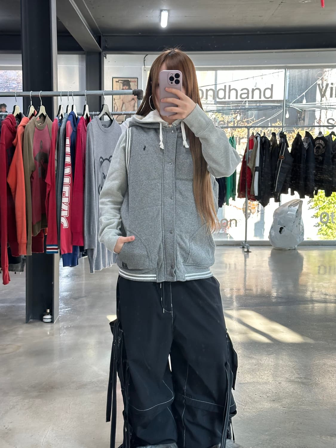 폴로랄프로렌 스타디움 스웻후드 베스트 상품이미지2