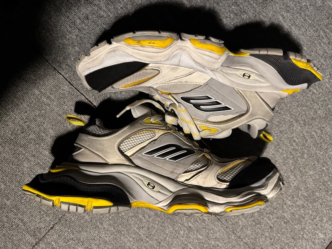 (42)발렌시아가 카고 스니커즈 OG 옐로우 상품이미지5