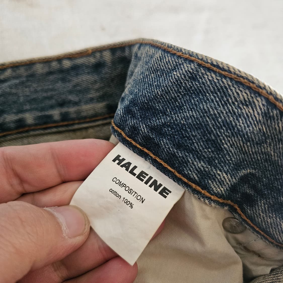 2 알렌느 왁스코팅진 팬츠 상품이미지5