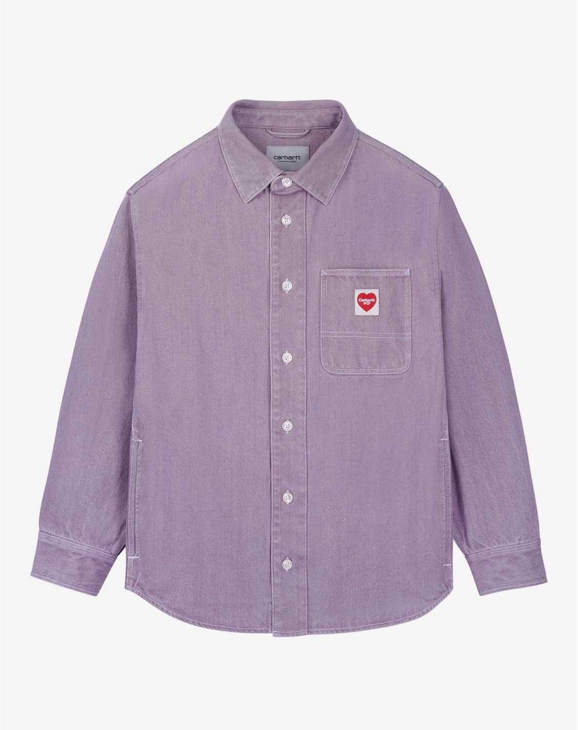 칼하트 WIP L/S NASH SHIRT SEA FOG 상품이미지1