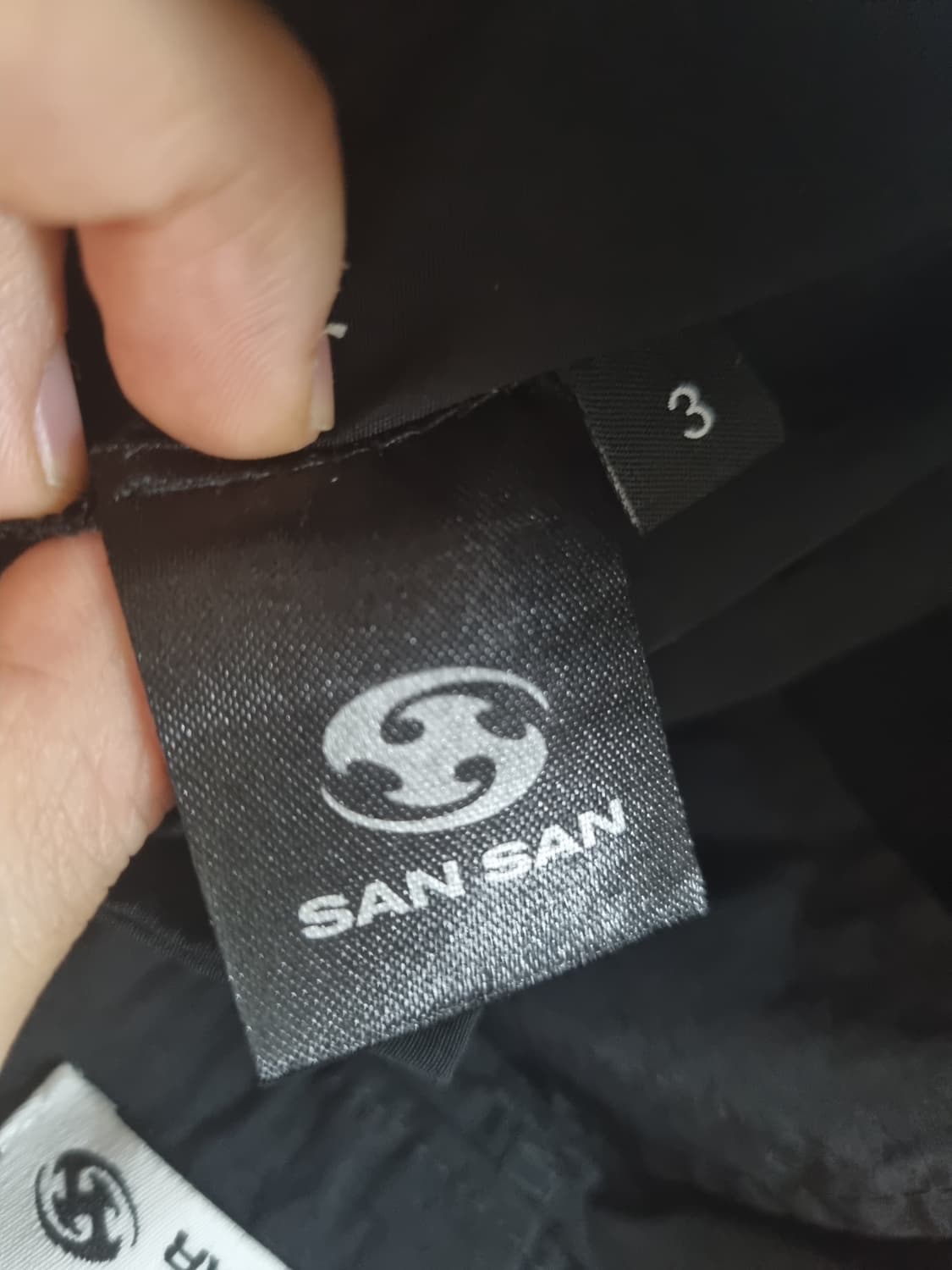 산산기어 사이드 스냅 팬츠 3사이즈 블랙 상품이미지5