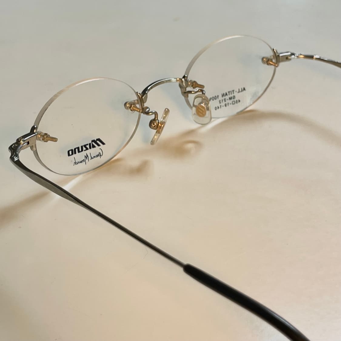 MIZUNO 일본 미즈노 무테 안경 판매합니다 상품이미지3