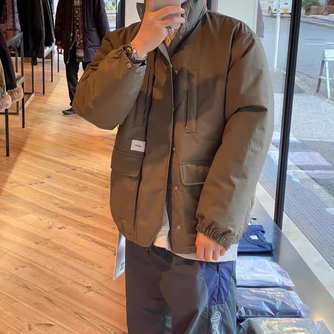 [XL] 더블탭스 MC 자켓 올리브 20AW 상품이미지3