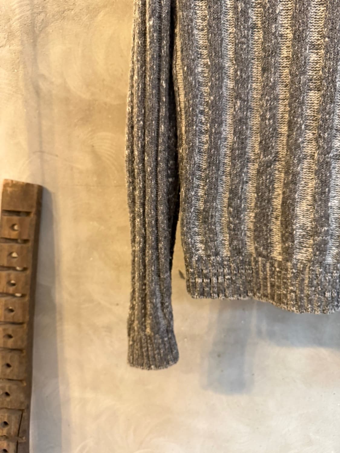 버버리 메리노울 크루넥 니트 100 상품이미지3