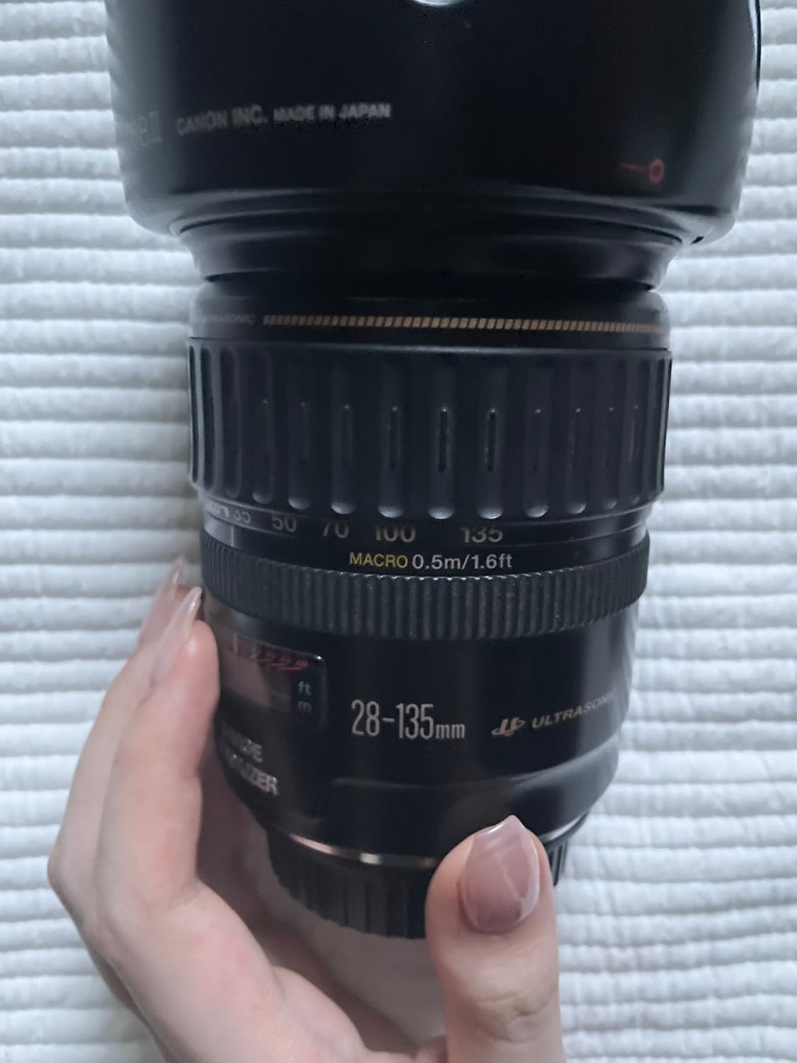 캐논 28-135mm 렌즈+후드+캡 상품이미지3