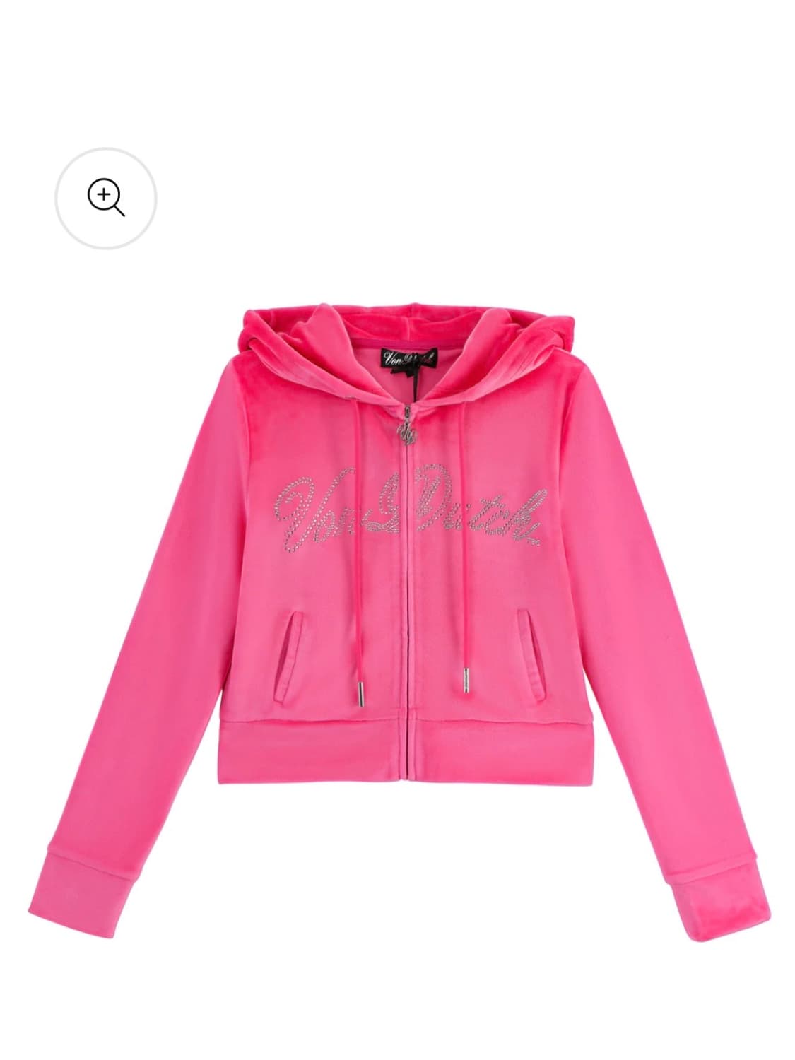 Von dutch 벨루아 집업 팬츠 세트 상품이미지3