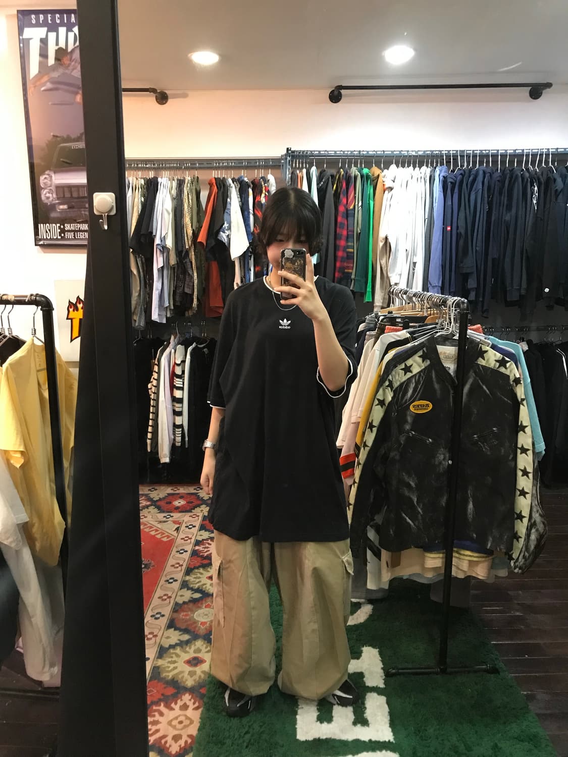 아디다스 오버핏 링거 반팔티 상품이미지4