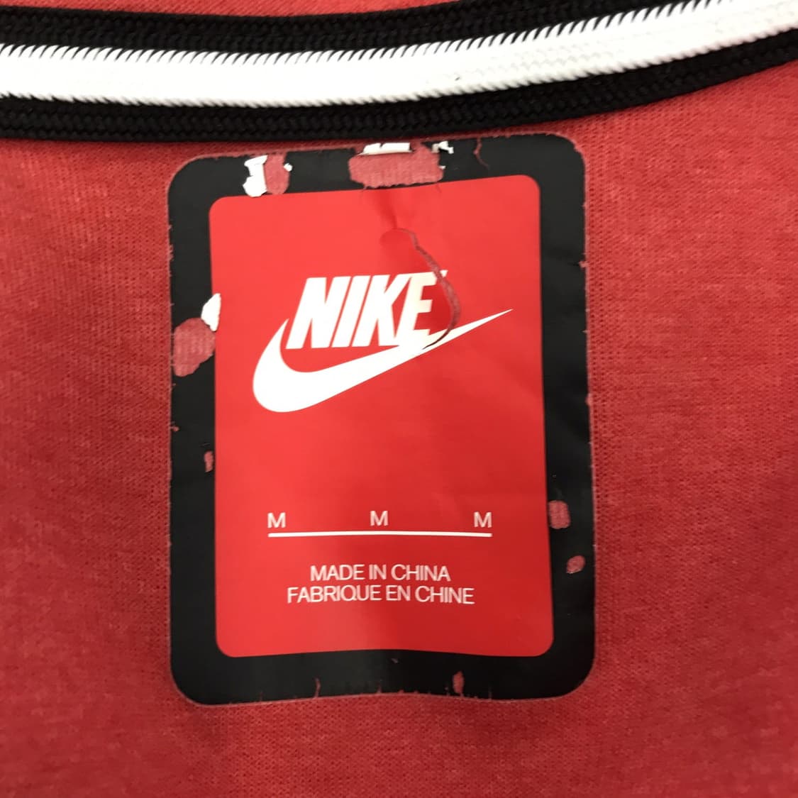 나이키 테크팩 후드집업 레드 [M] 상품이미지5