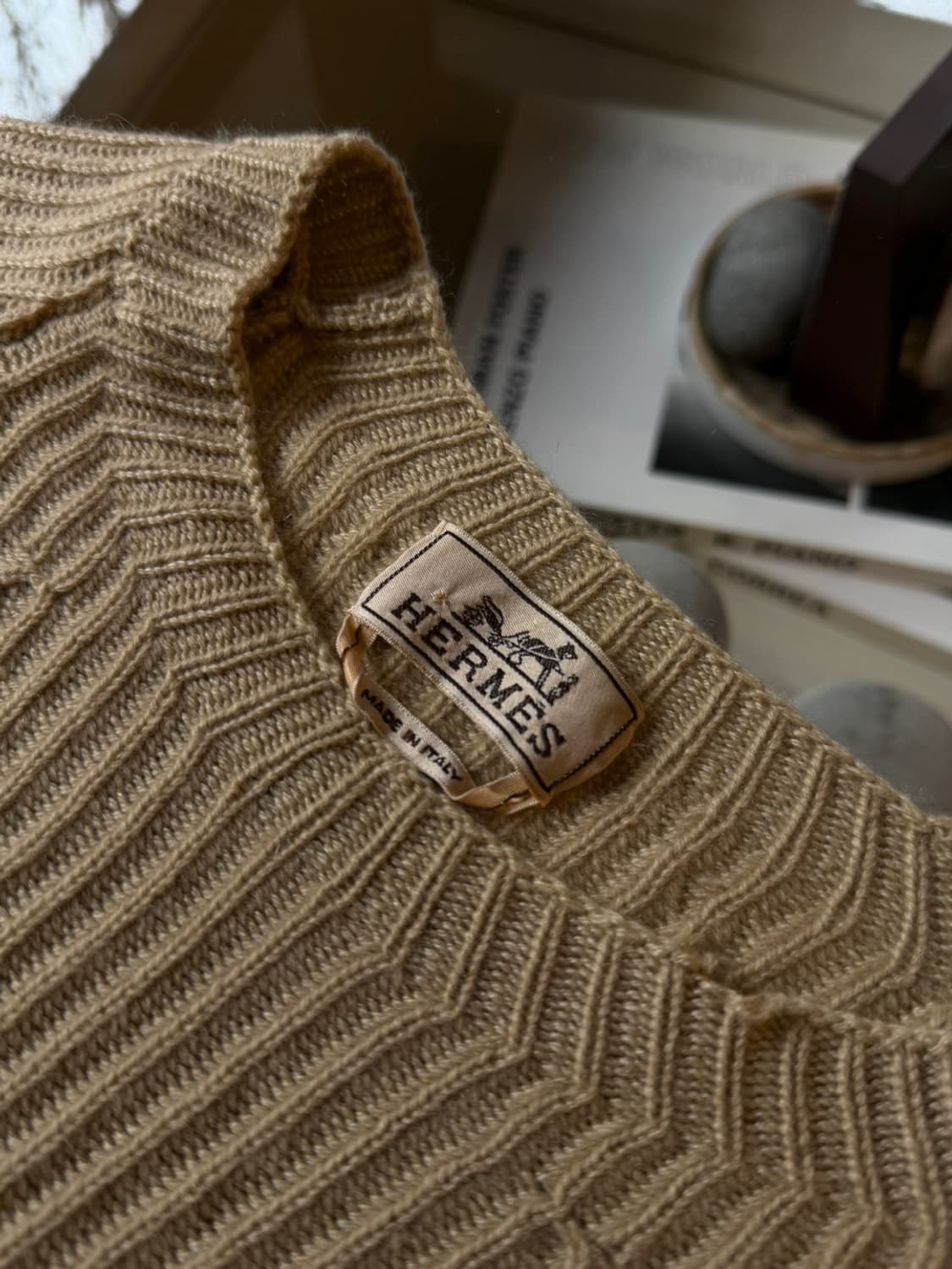 에르메스 캐시미어 니트 100 상품이미지8