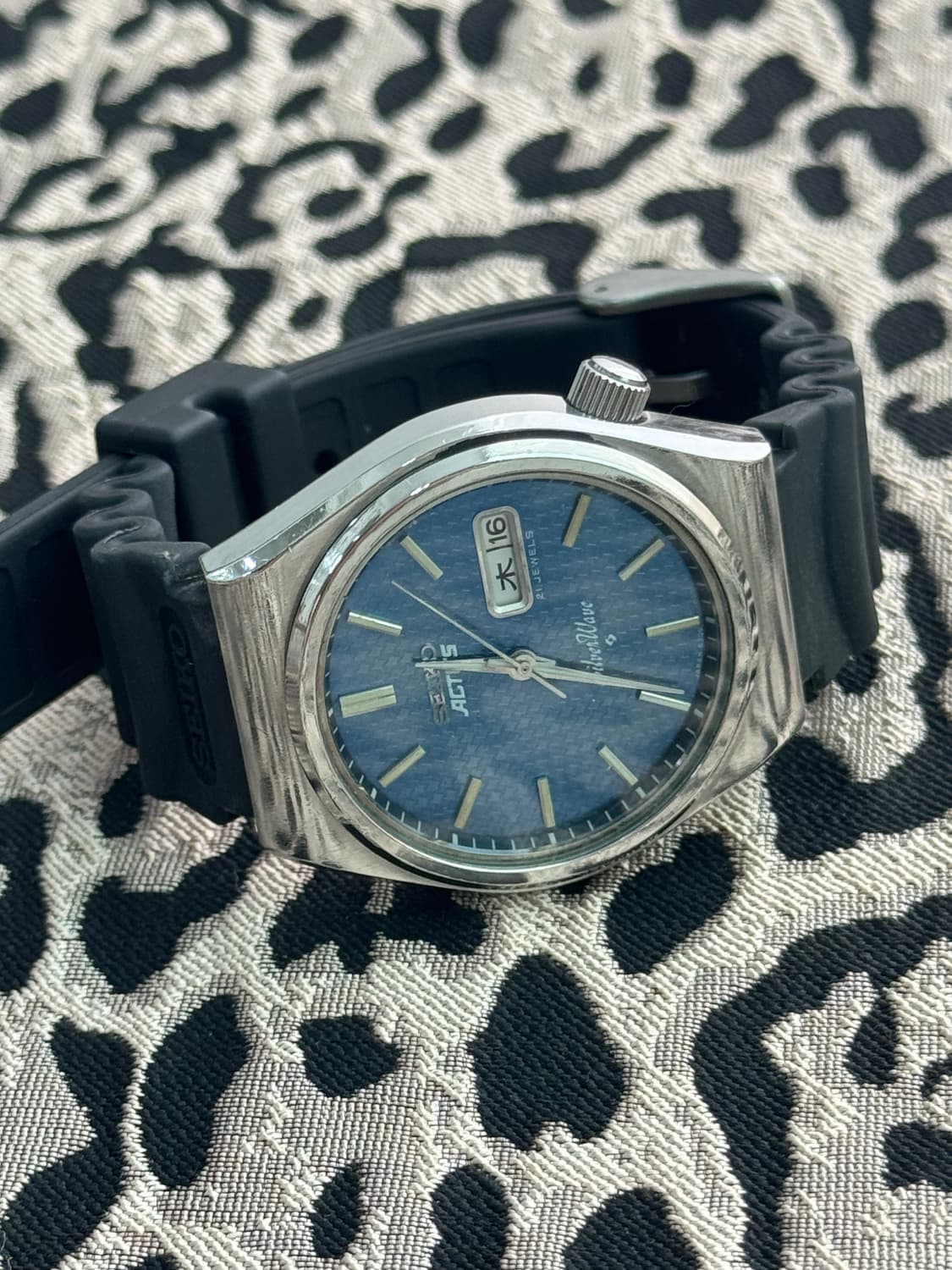 70s 빈티지 세이코 실버웨이브 액투스 희귀 상품이미지6