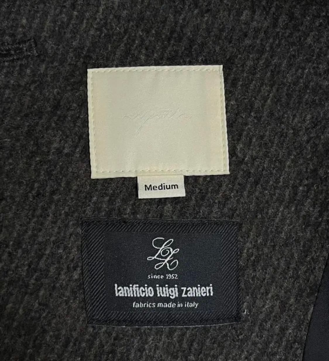 유스 체스터필드 코트 브라운 m 상품이미지4