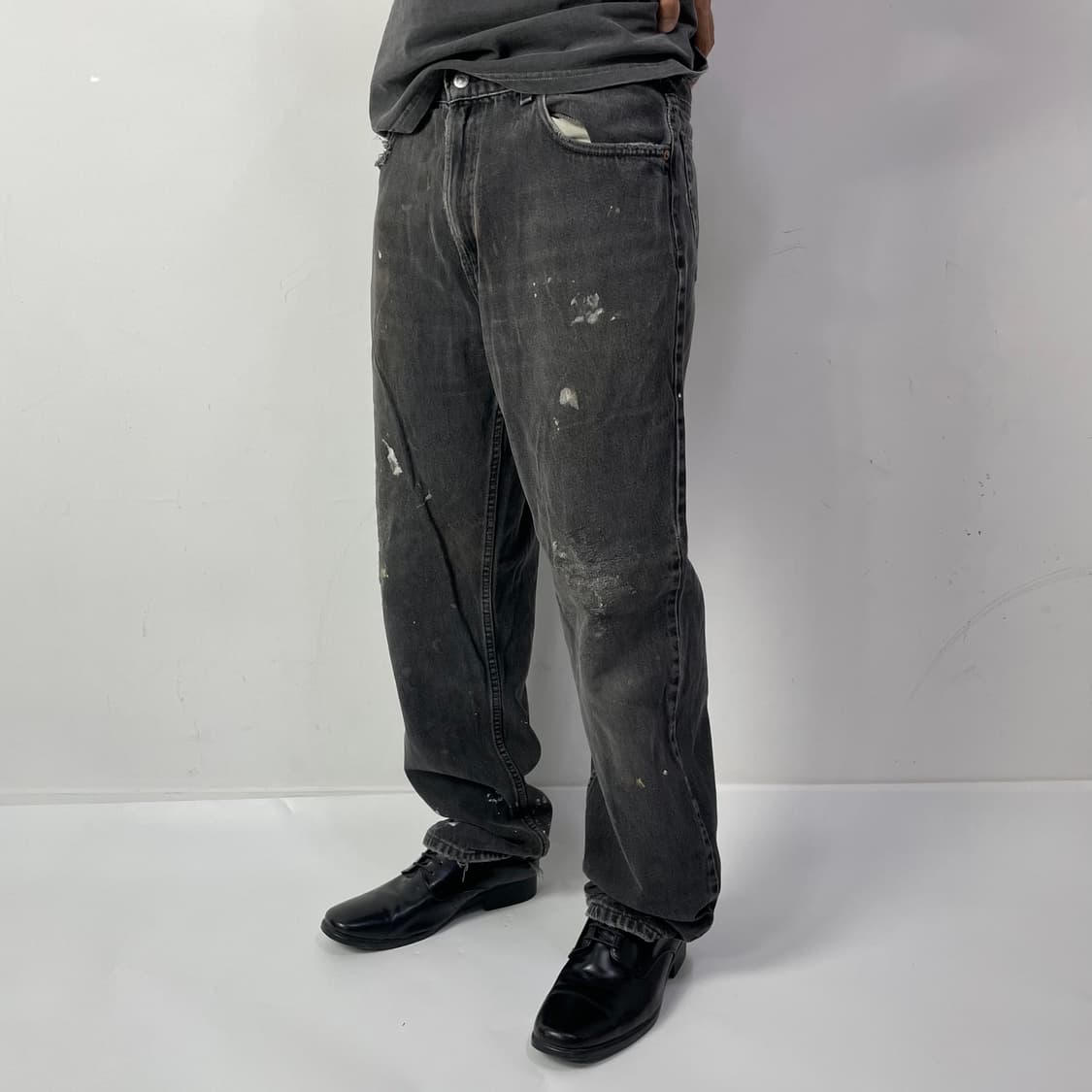 2005 리바이스 550 흑청 데님팬츠  상품이미지2