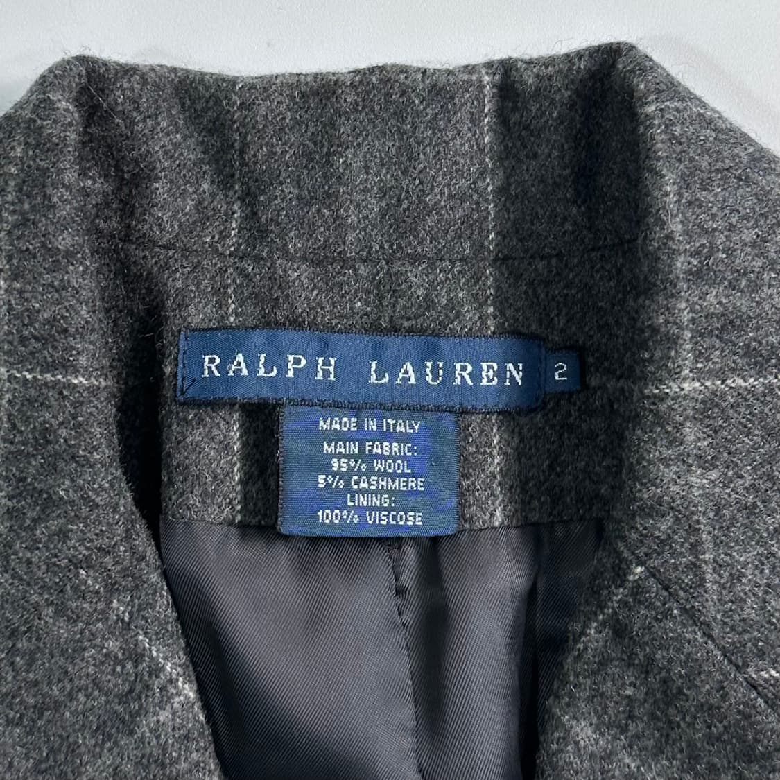 로렌 랄프로렌 글렌체크 울 블레이저 상품이미지7