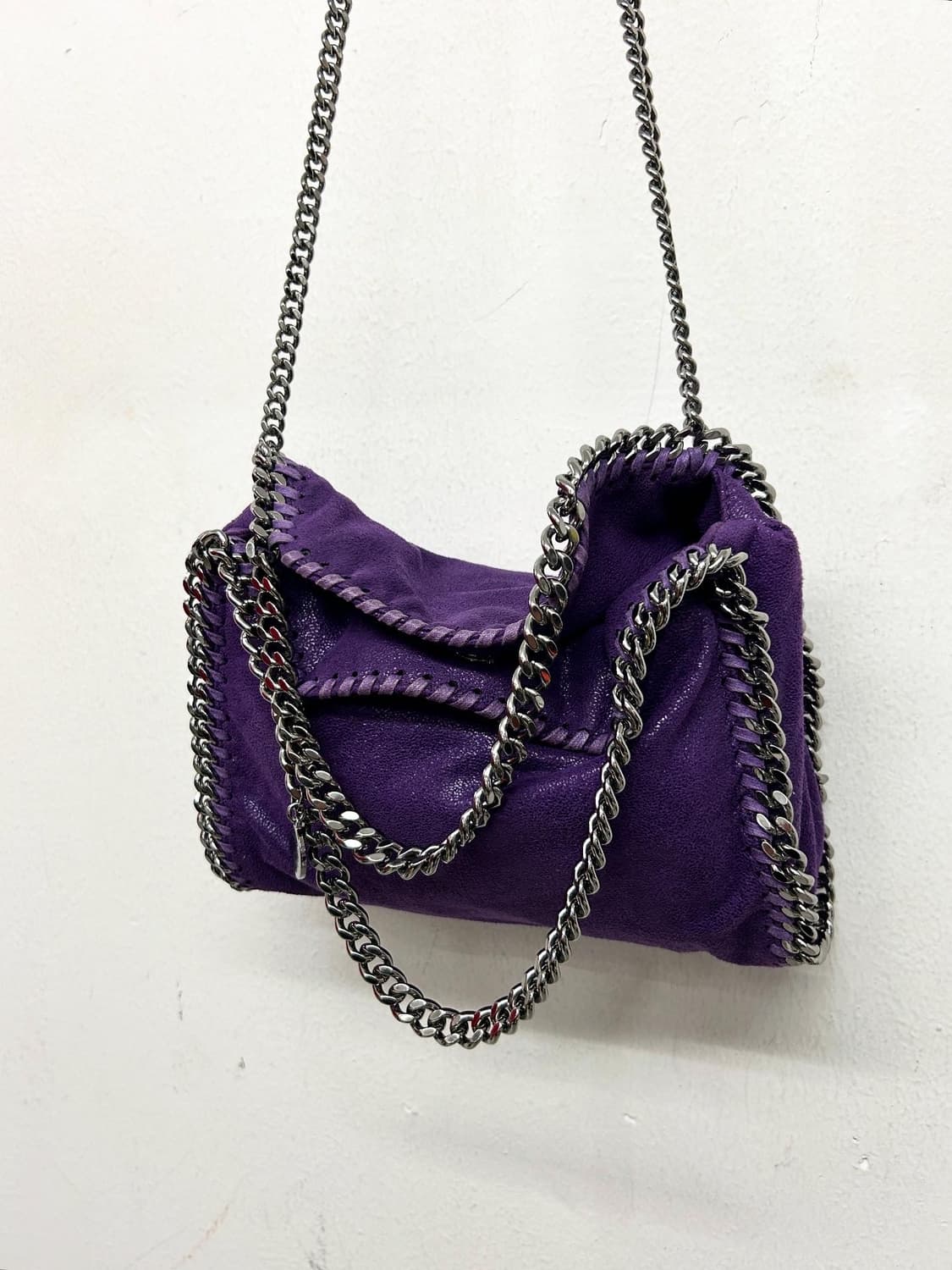 스텔라맥카트니 퍼플 체인 크로스백 상품이미지2