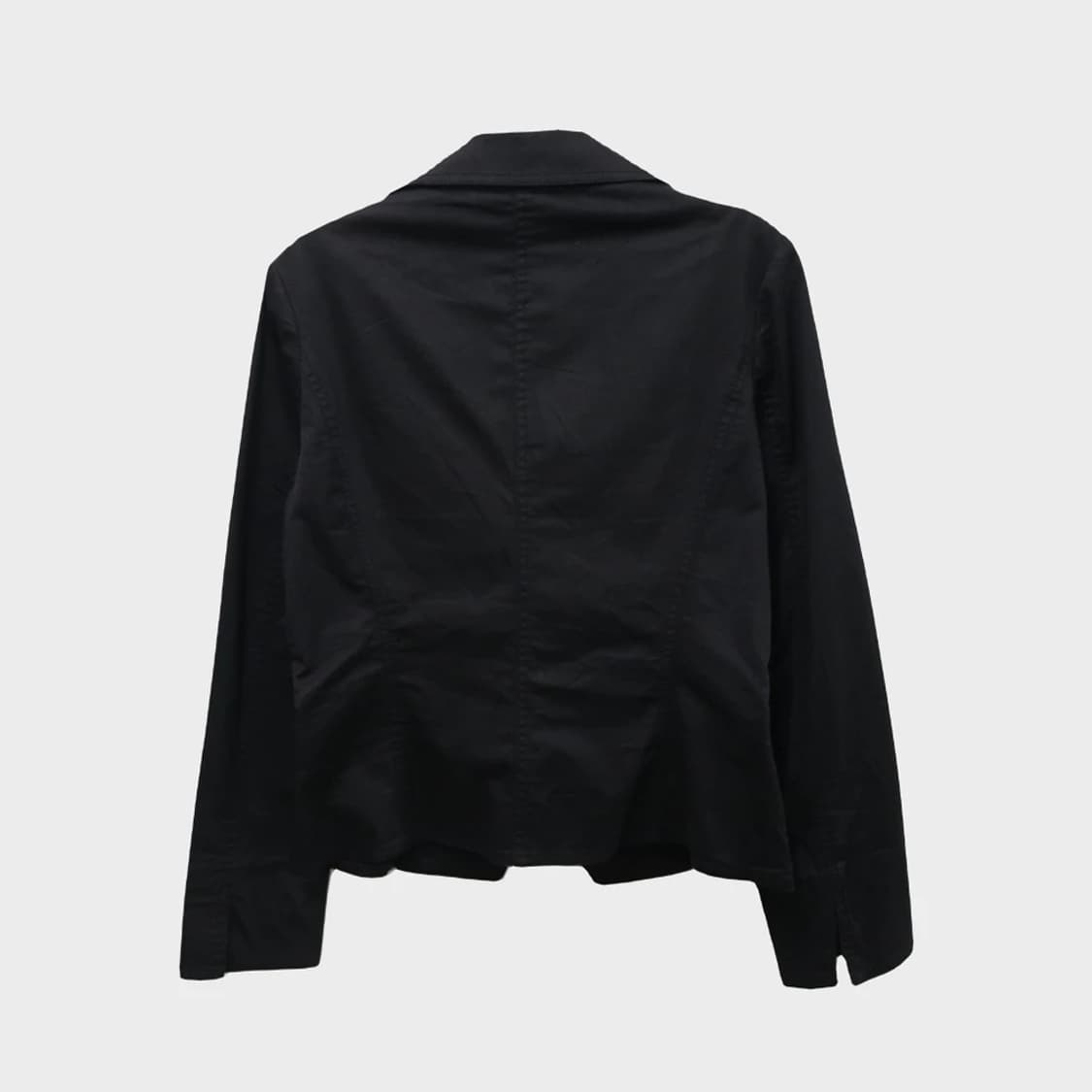 오네갸루 지퍼포인트 블랙 블레이저  상품이미지2