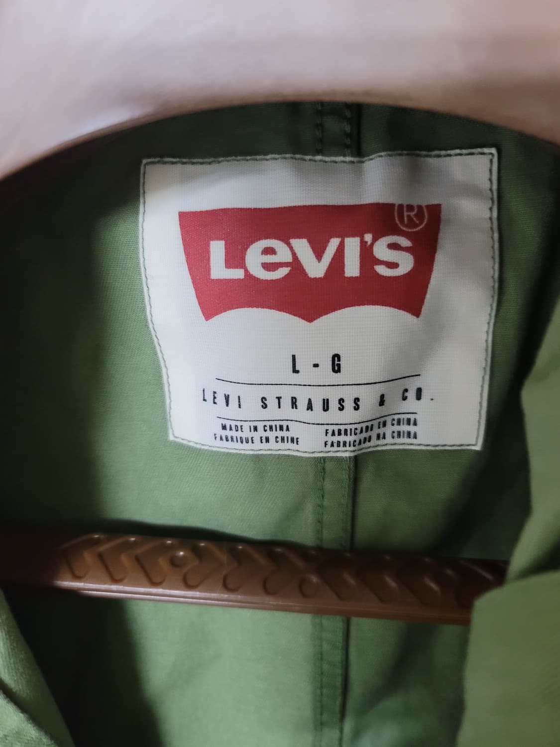 리바이스 피쉬테일 야상 100사이즈 상태극상
 상품이미지5