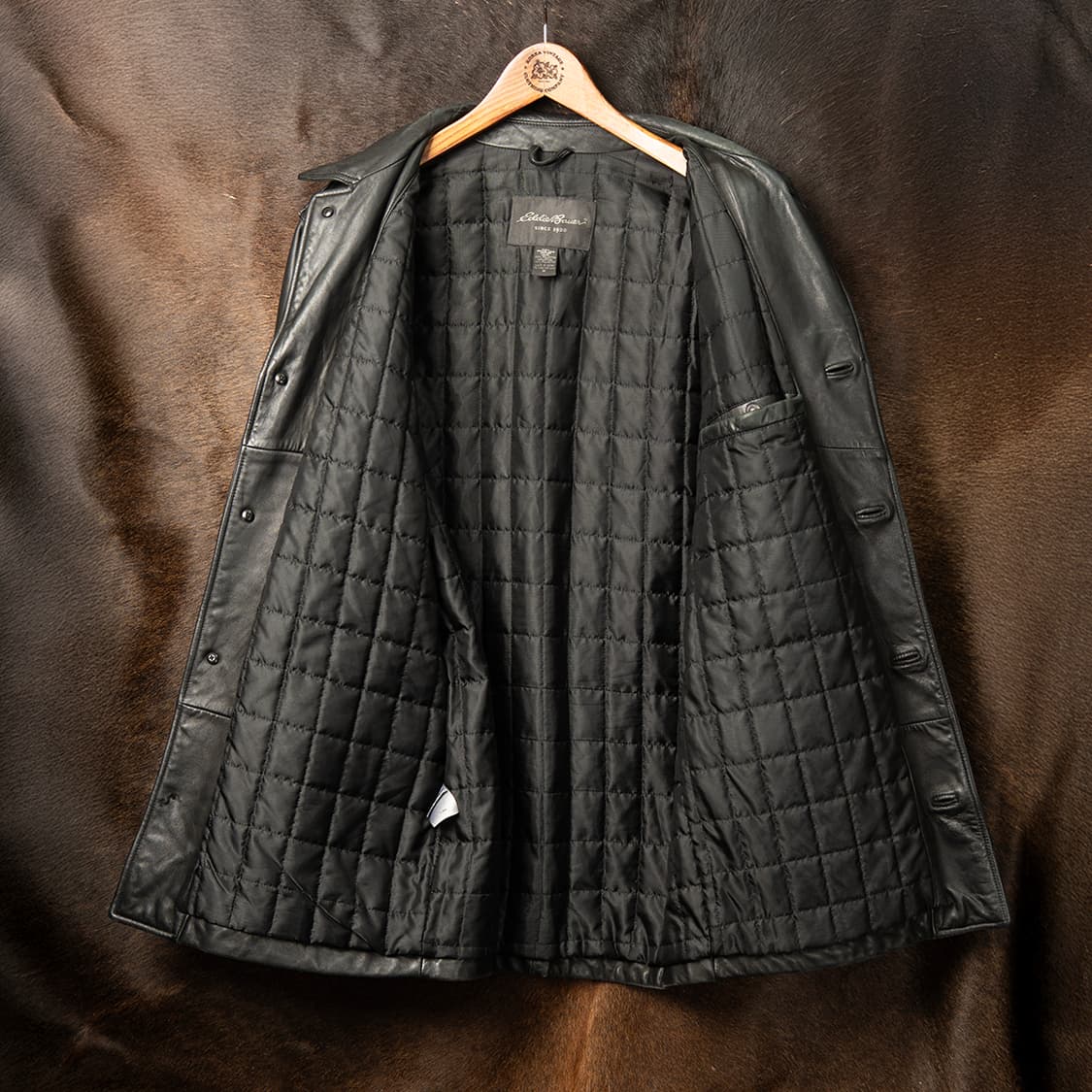 [M] 에디바우어 램스킨 레더코트  상품이미지3