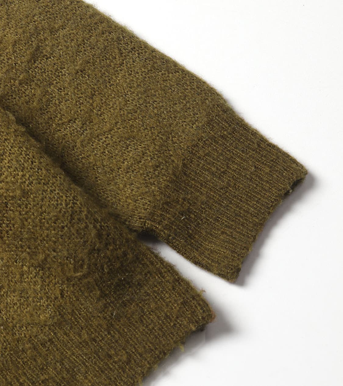 BEAMS - ARGYLE SHAGGY CARDIGAN 상품이미지7